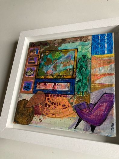 Original Painting Interior Design Art Irish Art Interiors style painting