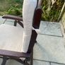 Teak garden table & chairs Image 8