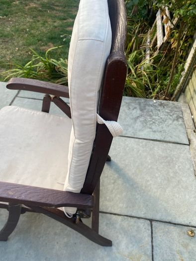 Teak garden table & chairs