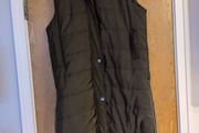 Marc Angelo Long Padded Gilet With A Hood. S. Large - 16.