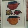 Beautiful framed silk bags from Nepal . Image 2