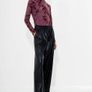 French connection leather trousers Image 4