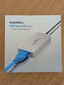 Magewell USB Capture SDI Gen2, One Channel Full HD USB 3.0 Capture SD/HD/3G-SDI