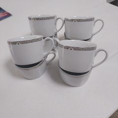 Royal Doulton Platinum China Cups