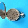 Large Dial, Pocket Watch and Chain Image 4