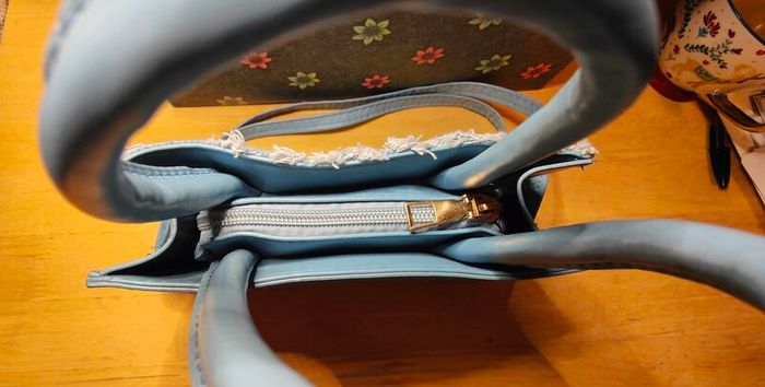 Blue Handbag