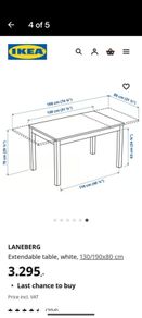 IKEA dining table