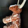 Build a Bear Longhorn spotted Bull steer Cow Image 3