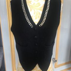 Zara studio wool knitted vest, new size M