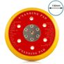 Glass Polish 12713 - 150mm ( 6") Dual Action Backing Pad 5/16"-24 - 6 holes - medium profile Image 3