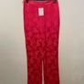 Savida pink jacquard trousers size 12 - new Image 5