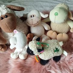Collection of Sheep Soft Toys