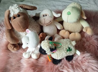 Collection of Sheep Soft Toys