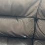 Black Leather Couch Image 4