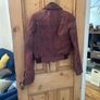 vintage leather jacket Topshop Image 2