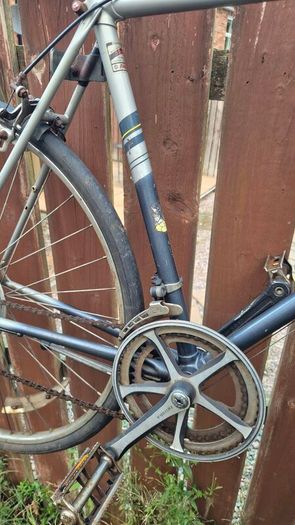 Classic raleigh road racing bike