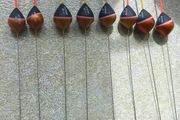 8 Pole fishing floats