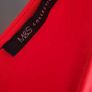 M&S Collection Red Full Length Dress Sz 16UK Image 8