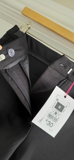 SAVIDA black zip side pockets Sz 8UK - Bnwt Rrp 30