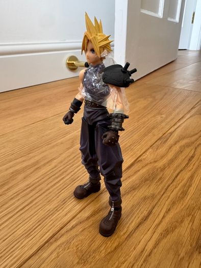 Full Collection of Final Fantasy VII action figures by Square Enix
