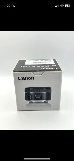 Canon EF 50mm f/1.8 lens