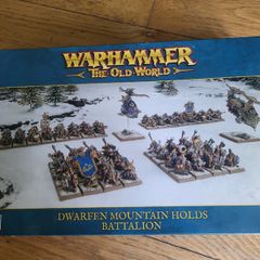 Games Workshop Warhammer The Old World Dwarfen Mountain Holds Battalion