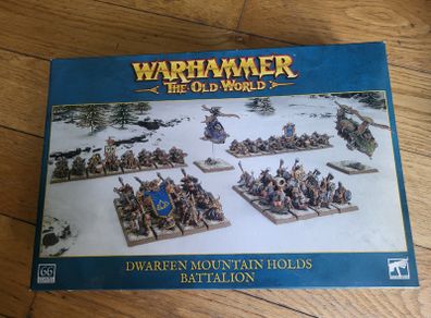 Games Workshop Warhammer The Old World Dwarfen Mountain Holds Battalion