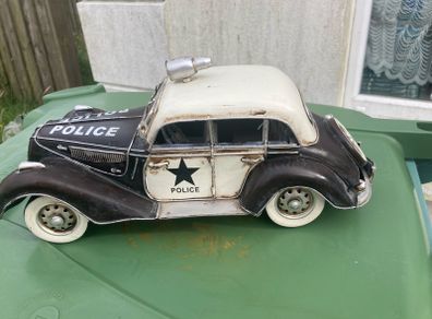 Police metal car free postage