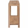 Console Table 120x35x75 cm Solid Teak Wood Image 3