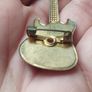 Vintage Electric Guitar Brooch. Image 2