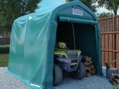 Garage Tent PVC 2.4x2.4 m Green