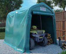 Garage Tent PVC 2.4x2.4 m Green