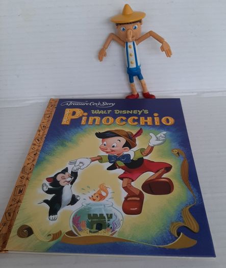 New pinocchio book also new pinacchio toy