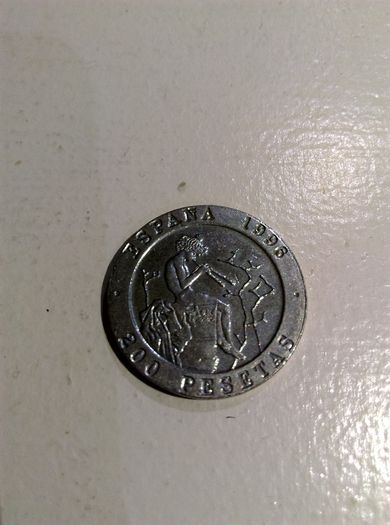 Spain 200 Pesetas, Commemorative Coin, 1996