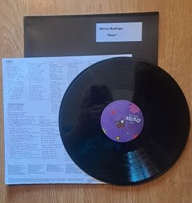 Vinyl LP record, Olivia Rodrigo, "Sour"