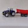 Power Tractor and Siku Krampe Half Pipe Tipping Trailer Image 2