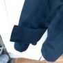Cotton Traders M/F Navy Raincoat With Hood Image 3
