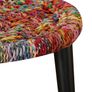 Coffee Table Set 2 Pieces Chindi Weave Details Multicolour Image 3