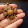 France 1914-18 Croix De Guerre.War Cross in bronze. Image 3
