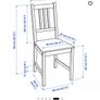 ikea black chair like new Image 4
