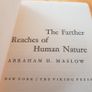 The Farther Reaches Of Human Nature By Abraham H Maslow. Hardback. Image 2