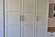 ikea wardrobe and desk