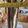 Vintage XXX Large Pitcher,Vase,30 INCHES Tall Etched Hammered Brass Floor Stand Pitcher,Solid Brass Home Decor Image 8