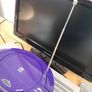 Bush Portable CD MP3 Boombox & FM Radio (Model CBB193MP3) in Purple. Image 6