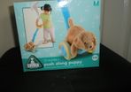 Toy 'Push along puppy