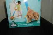 Toy 'Push along puppy