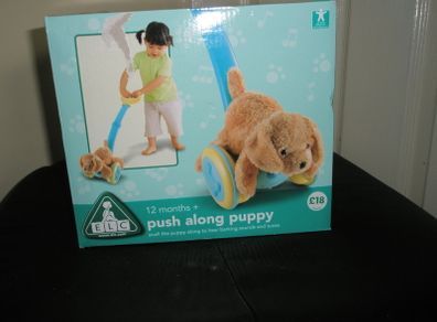 Toy 'Push along puppy