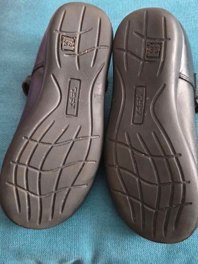 Girls leather school shoes - Petasil