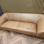 Modern style Natural Scandinavian Leather sofa Image 5