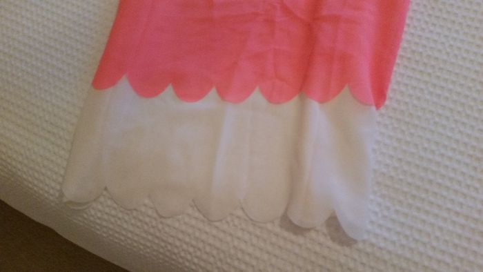 Neon Pink & Cream Top